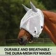 thumbnail image 2 of Schneiders Dura-Mesh Original Fly Horse Mask With Ears | Purple | Small/Medium Pony, 2 of 8