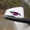 thumbnail image 5 of Sticker De Carro 2 uds ojos pegatinas Auto motocicleta DIY autoadhesivo coche calcomanías (rosa), 5 of 5