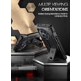 thumbnail image 4 of Poetic Revolution Case for OnePlus 12R 5G (2024), Built-in Screen Protector [Work with Fingerprint ID], [20FT Mil-Grade Drop Tested] Full Body Shockproof Protective Cover Case with Kickstand, Black, 4 of 7