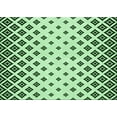 thumbnail image 1 of Ahgly Company Machine Washable Indoor Rectangle Transitional Mint Green Area Rugs, 7' x 10', 1 of 7
