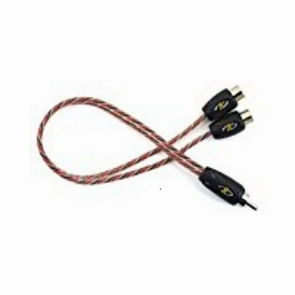 2 - Channel 4000 Series Rca Y-Adapter Cable 2 Female To 1 Male