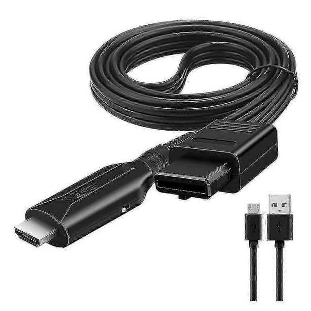 N64 To Hdmi Converter Cable - Plug And Play 1080p Hd Link For N64/gamecube/snes - Wiistar Hd Compatible - JZ