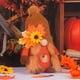 thumbnail image 3 of Fiudx Gnomo de Peluche de Halloween, Decoración Otoñal Hecha a Mano, Colgante Luminoso a Pilas, Regalo de Buena Suerte, Decoración Otoñal de Acción de Gracias, Tamaño 15 X 8 X 22 Cm, Temática de Hoja, 3 of 6