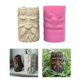 thumbnail image 2 of Succulent Vase Moulds Flowerpot Mold Tree Stump Elder Shape Plant Pots Mold Pen Storage Holder Moulds for Crafting, 2 of 5