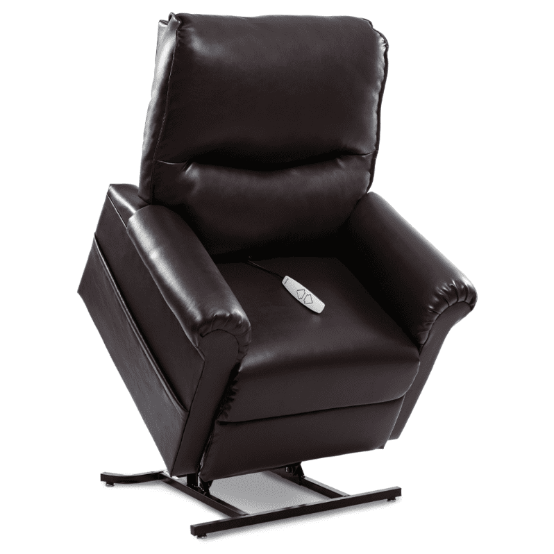 Pride Mobility LC-105 3-Position Lift Chair Recliner - New Chestnut Vinyl | FDA Class II Medical 