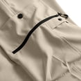 thumbnail image 5 of Mens's Baggy Cargo Pants Casual Parachute Pants Loose Fit Hip Hop Lightweight Quick Dry Sun Protection Pants Outdoor Hiking Trousers with Multi Pockets Khaki, 5 of 8