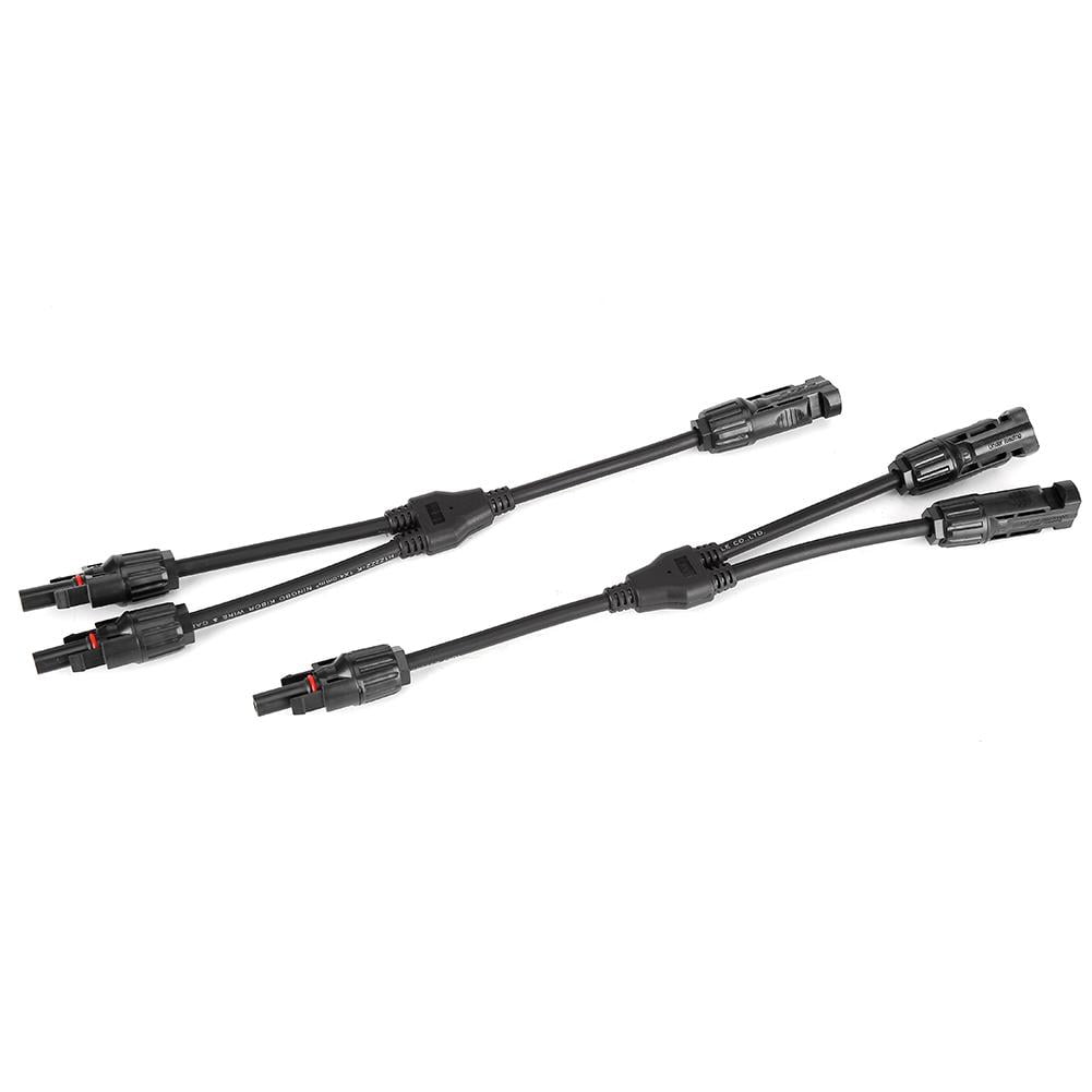 Kritne Male Female MC-4 Connector, 1 Pair Y Type Male Female MC-4 ...