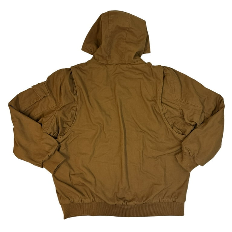 Lee Men's Heavyweight Workwear Canvas Sherpa Lined Duck Canvas