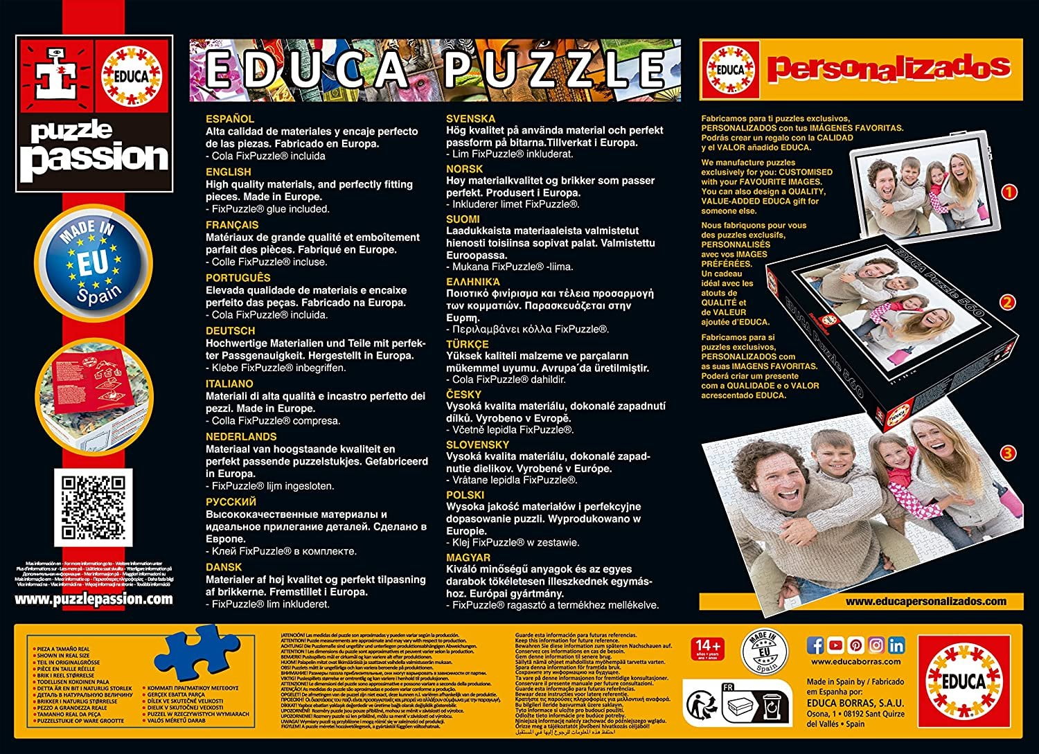 Puzzles store personalizados educa