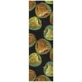 thumbnail image 2 of Addison Rugs Dream Shag Premium Machine Washable Transitional Apples Midnight Runner Rug, 2'3" x 7'6", 2 of 8