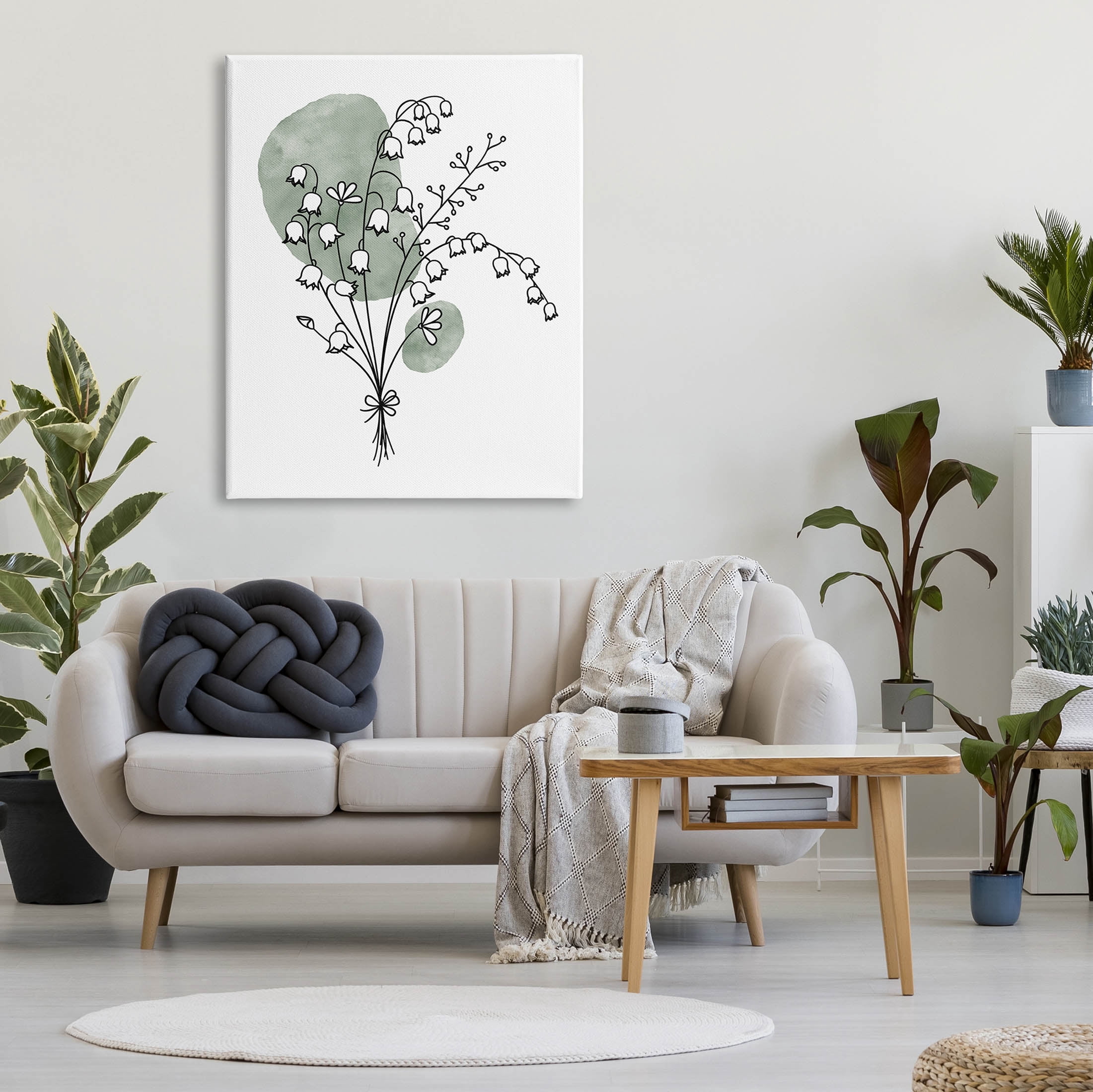 Stupell Industries Lily of the Valley Bundle Graphic Art Gallery Wrapped Canvas Print Wall Art, Design by JJ Design House LLC