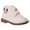 Pink, variant on Disney Mickey Mouse Infant Walking Shoes, White, 3