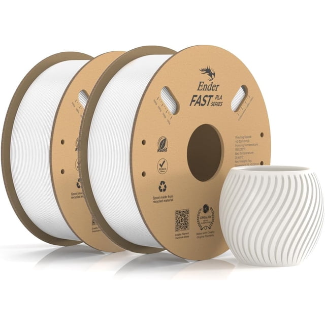 Filamento PLA Creality 1.75mm Blanco 2KG