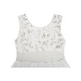 thumbnail image 4 of Girls Dress Flower Detailing Sequin Lace Party Princess White 4, 4 of 4