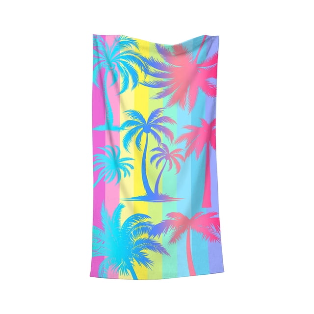 Microfiber Beach Towel Sandproof Blanket Quick Dry Absorbent Multi-Purpose Travel Towel for Swimming Pool Camping
