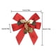 thumbnail image 3 of Ireezec Christmas Bow Tie Ornament with Glitter Accent for Holiday Tree Wreath Garland Decoration Festive Party Home Decor Gift Topper, 3 of 6