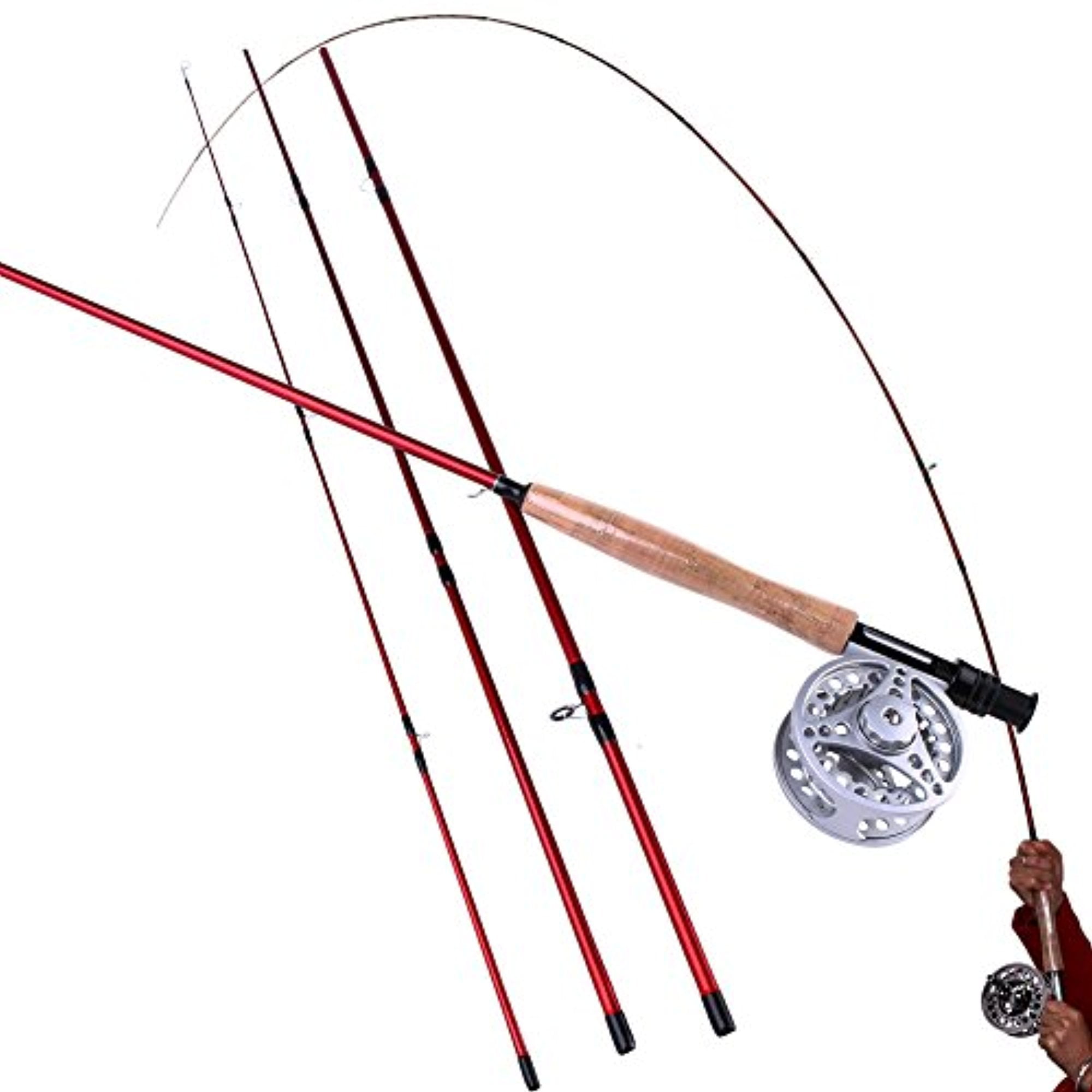 Sougayilang Lightweight Ultra Portable Fly Fishing Pole with Aluminum