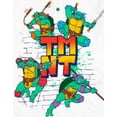 thumbnail image 5 of Teenage Mutant Ninja Turtles Donatello Raphael Leonardo Henley T-Shirt and French Terry Pants Toddler to Big Kid, 5 of 5
