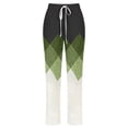 thumbnail image 3 of FAIWAD Womens Linen Pants Straight Leg Loose Drawstring Sweatpants Summer Plus Size Lounge Joggers Pants, 3 of 4