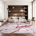thumbnail image 4 of Safavieh Amelia Pemala Abstract Area Rug, Gray/Red, 9' x 12', 4 of 13