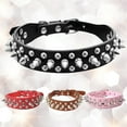 thumbnail image 4 of Collier Rivet pour Chien avec Clous en Simili Cuir Boucle Col, 4 of 8