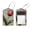 multicolored 4, variant on 2 Pack Leather Luggage Tag with Stainless Steel Loop, Vintage Tulip Music Notes Baggage Handbag Travel Suitcase Tags with Name ID Card Perfect to Quickly Spot Luggage Suitcase