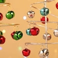 thumbnail image 4 of Decoración de árbol de Navidad iluminada JanHm espiral campanas multicolores, 4 of 5