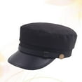 thumbnail image 3 of QUMONIN Unisex Sailor Hat Newsboy Cabbie Beret Baker Boy Cap, 3 of 8