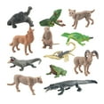 thumbnail image 2 of Kokiya 12 Pieces Wildlife Animals Figurines Animals Figures Toys for Party Favors Party H, 2 of 9