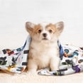 thumbnail image 4 of Pofeuu Cartoon Monster Trucks1 Print Puppy Blanket,Dog Blankets,Pet Blanket Cozy Cat Blankets for Indoor Cats, Fuzzy Pet Blanket for Kitten Doggy Dog Blankets-Large, 4 of 8