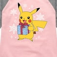 thumbnail image 3 of Pokémon - Pika Presents - Youth Girls Raglan Graphic T-Shirt, 3 of 5