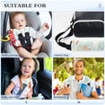 thumbnail image 5 of 2-Pack Seat Belt Covers with Flannel Seatbelt Shoulder Strap Case Adjustable Straps Soft Padding for Car Cute Airplanes Small, 5 of 8
