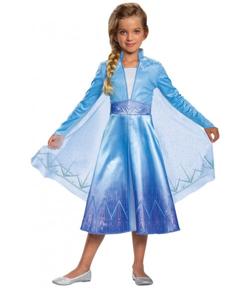 Disfraz Premium Disney Halloween de Elsa Frozen Infantil talla 4-6 años