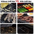 thumbnail image 2 of Almohadilla para barbacoa de 5 piezas de Color cobre fino de 330*400*0,2mm + Clip rojo para alimentos de 12 pulgadas + cepillo de silicona rojo + caja de Color Xemadio 2033488-3, 2 of 9