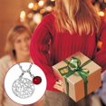 thumbnail image 4 of YYKihy Simple Fashion Festival Sun Pendant Necklace Jewelry Gift December Birthday Necklace Gift - January, 4 of 8