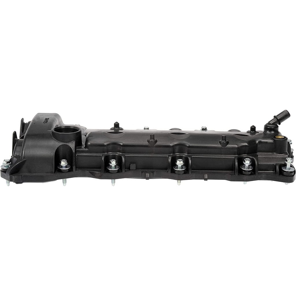 KarParts360 For Buick Enclave 2008 Engine Valve Cover | Plastic | Black Color | Contains Oil Baffles | SOHC Cylinder Head Type | Grommets Included | 4 Inches Height | 12565940, 12591198