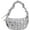 Silver, variant on Kukuzhu Cloud Quilted Bag for Women Handbag Hobo Designer Bag Ruched Shoulder Crossbody Bags Tote Purse Casual Bag
