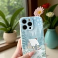 thumbnail image 5 of SKLYDDI Multicolor Snowy Forest for iPhone 6 Plus Case - Illustrated Cottage, Winter Pathways, TPU, Flexible Cover, Aesthetic Cute, 5 of 7