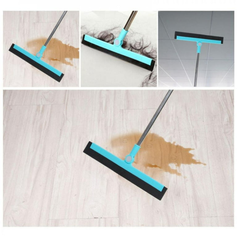 Floor Squeegee Professional Water Squeegee Foam for Garage Tile Shower Hair  Floor Wiper