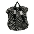 thumbnail image 2 of Victoria's Secret Pink Mini Canvas Backpack Black & White Bandana Paisley new, 2 of 2