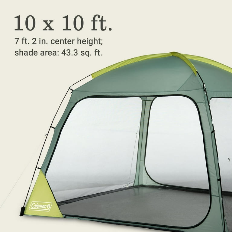【Coleman】SCREEN SHADE 新品未使用 Coleman Skyshade™ 10 x 10 Screen Dome Canopy - Walmart.com