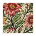 thumbnail image 4 of BANET Designer Tablecloth for Square Tables, Wrinkle Free Floral Pattern Tablecloths,Decorative Table Cover Cloth for Kitchen Dining Room white, 4 of 8