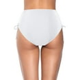 thumbnail image 7 of Swim&nbsp;Trunks Women High Waisted Bikini Bottoms Full Coverage Swim Bottom Tummy Swimsuit Bottom,White Women Blending Swim Pants S XXL, 7 of 7