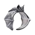 thumbnail image 1 of Anillo de murciélago vintage ajustable Minnieouse minimalista y de moda color antiguo, 1 of 6