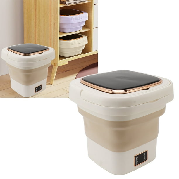 Lavadora Portátil de 9 Litros, Pequeña Lavadora Plegable, Mini Lavadora para Ropa Interior, Ropa de Bebé, Calcetines y Artículos Pequeños, Lavadora Plegable PARA APARATO,