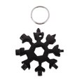 thumbnail image 3 of ZheElen Clé à Molette Flocon de Neige 18 Pouces Outil Clé Multi-Fonction Camp Extérieur Noir 1Ensemble, 3 of 6