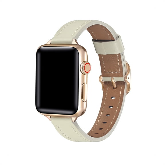 Carmen Faux Leather Band for Apple Watch