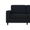 DHP Cooper 3 Seater Sofa, Blue Linen
