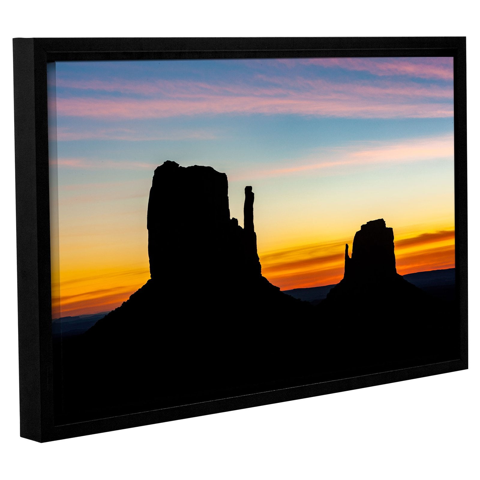 Sunrise Over Monument Valley Mittens