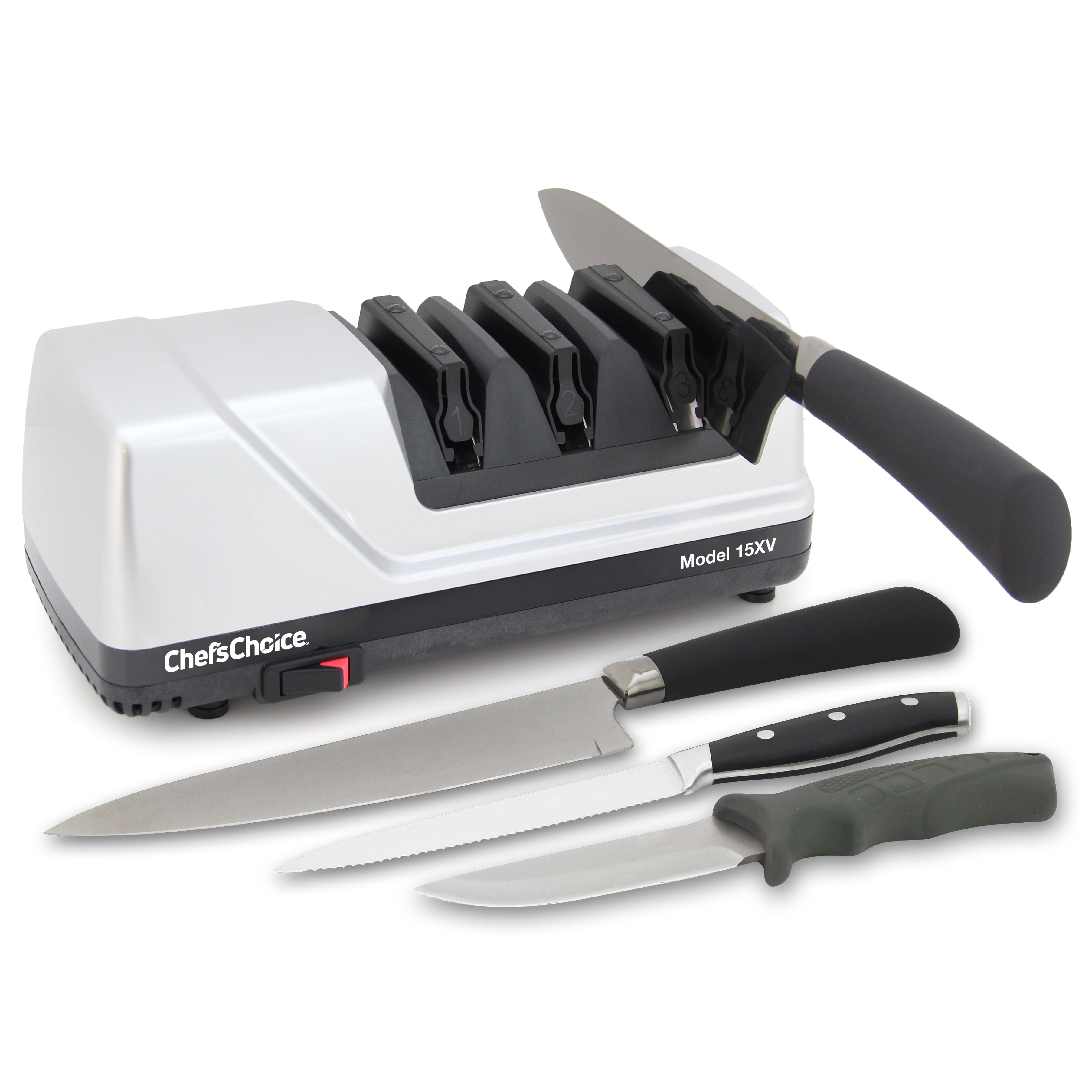Chef'sChoice Trizor XV M15 Electric Knife Sharpener - Platinum